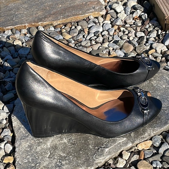 Coach (NEW) Elora Wedge Heels - Picture 2 of 11